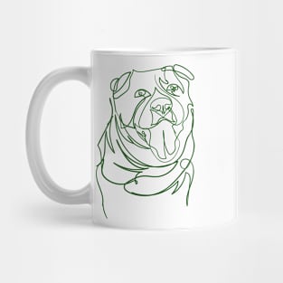 Dog lineart Mug